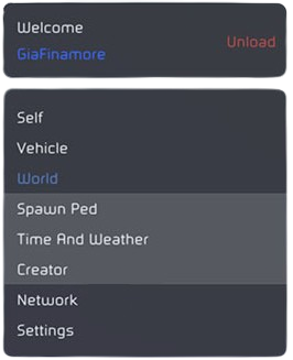 Yim Mod Menu Interface